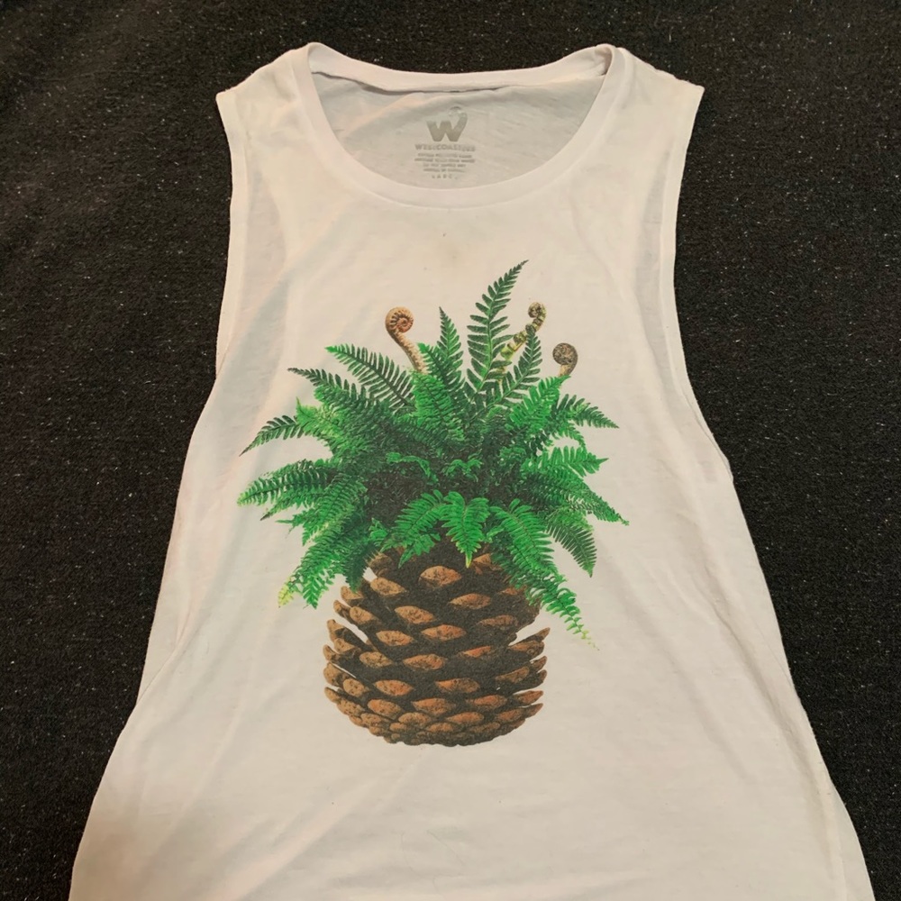 Westcoastees Pinecone/apple Muscle Tee